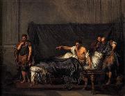 Jean Baptiste Greuze Septimius Severus and Caracalla painting